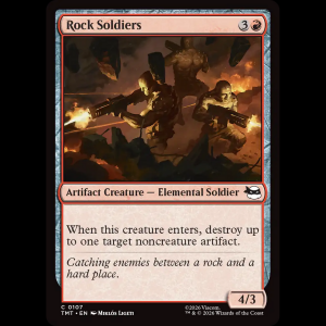 MTG Rock Soldiers Teenage Mutant Ninja Turtles tmt#107