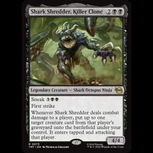 MTG Shark Shredder, Killer Clone Teenage Mutant Ninja Turtles tmt#73