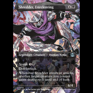 MTG Shredder, Unrelenting Teenage Mutant Ninja Turtles tmt#210