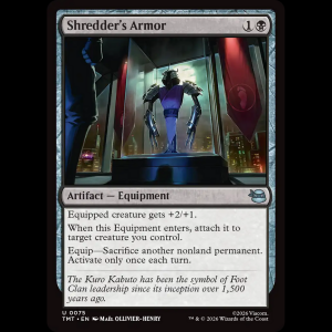 MTG Shredder's Armor Teenage Mutant Ninja Turtles tmt#75