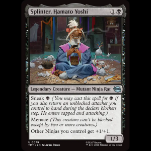 MTG Splinter, Hamato Yoshi Teenage Mutant Ninja Turtles tmt#79