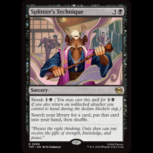 MTG Splinter's Technique Teenage Mutant Ninja Turtles tmt#80