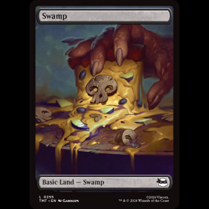 MTG Swamp Teenage Mutant Ninja Turtles tmt#255