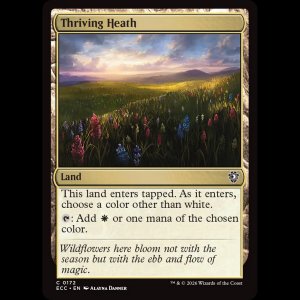 MTG Thriving Heath Lorwyn Eclipsed Commander ecc#172