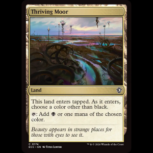 MTG Thriving Moor Lorwyn Eclipsed Commander ecc#174