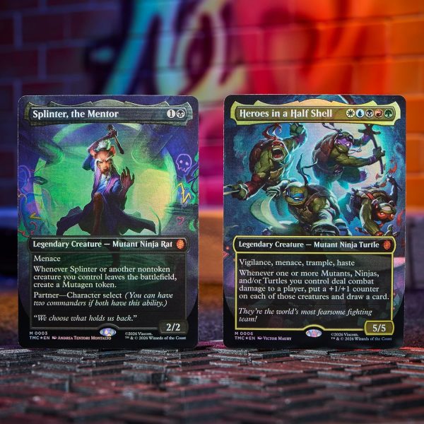 mtg tmnt commander deck Every card in the new #mtgxtmnt Turtle Power #commander deck #mtg  #mtgcommander #commander