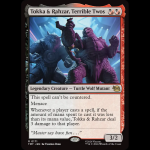 MTG Tokka & Rahzar, Terrible Twos Teenage Mutant Ninja Turtles tmt#171