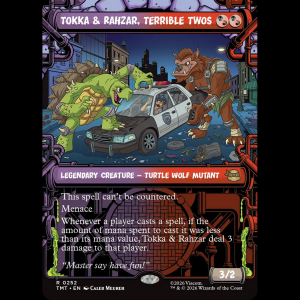 MTG Tokka & Rahzar, Terrible Twos Teenage Mutant Ninja Turtles tmt#252