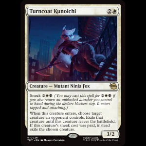 MTG Turncoat Kunoichi Teenage Mutant Ninja Turtles tmt#26