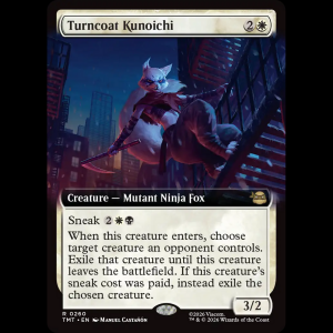 MTG Turncoat Kunoichi Teenage Mutant Ninja Turtles tmt#260