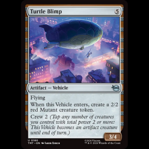 MTG Turtle Blimp Teenage Mutant Ninja Turtles tmt#180