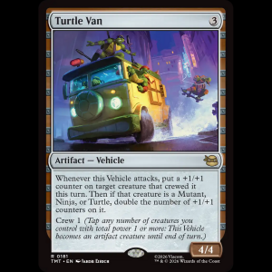 MTG Turtle Van Teenage Mutant Ninja Turtles tmt#181