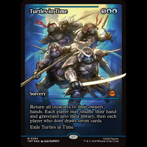 MTG Turtles in Time Teenage Mutant Ninja Turtles tmt#284