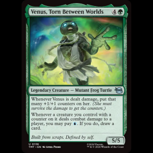 MTG Venus, Torn Between Worlds Teenage Mutant Ninja Turtles tmt#136