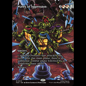MTG Waves of Aggression Teenage Mutant Ninja Turtles Source Material pza#13