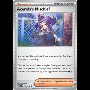 Pokemon TCG Acerola's Mischief - Ascended Heroes
