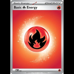 Pokemon TCG Basic Fire Energy - 002 - Mega Evolution Energies - Reverse Holofoil