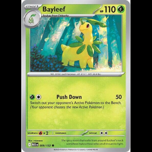 Pokemon TCG Bayleef - Mega Evolution - Reverse Holofoil
