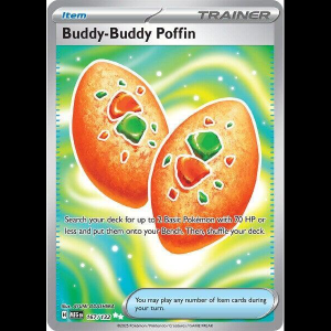 Pokemon TCG Buddy-Buddy Poffin - Mega Evolution - Holofoil