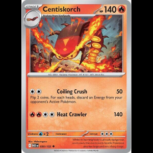Pokemon TCG Centiskorch - Mega Evolution