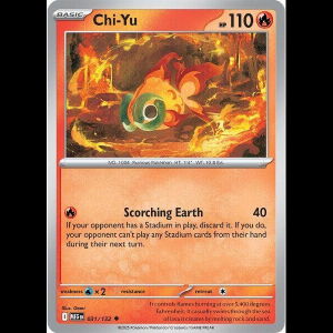 Pokemon TCG Chi-Yu - Mega Evolution - Reverse Holofoil
