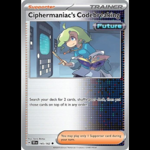 Pokemon TCG Ciphermaniac's Codebreaking ESP Cosmo Foil - 145/162 - Temporal Forces