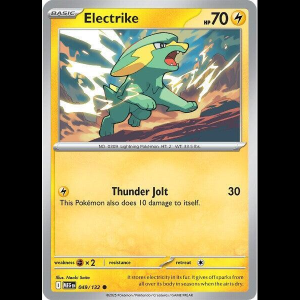 Pokemon TCG Electrike - Mega Evolution