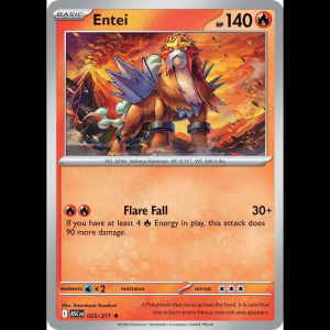 Pokemon TCG Entei - Ascended Heroes - Holofoil
