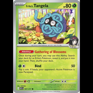 Pokemon TCG Erika's Tangela - 007/217 - Ascended Heroes
