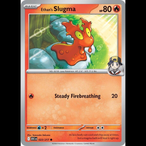Pokemon TCG Ethan's Slugma - Ascended Heroes