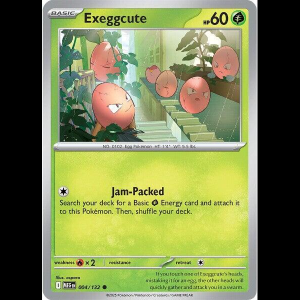 Pokemon TCG Exeggcute - Mega Evolution - Reverse Holofoil