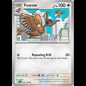 Pokemon TCG Fearow - Mega Evolution - Reverse Holofoil
