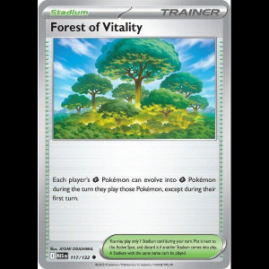 Pokemon TCG Forest of Vitality - Mega Evolution