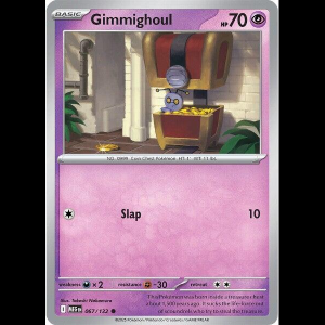 Pokemon TCG Gimmighoul - Mega Evolution