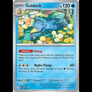Pokemon TCG Golduck - 008 - Mega Evolution Promo - Holofoil