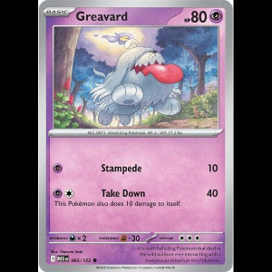 Pokemon TCG Greavard - Mega Evolution