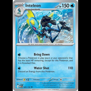 Pokemon TCG Inteleon - 041/132 - Mega Evolution - Reverse Holofoil