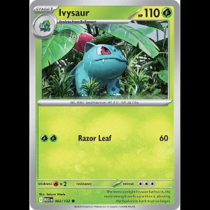 Pokemon TCG Ivysaur - 002/132 - Mega Evolution