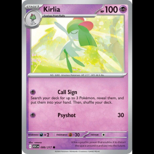Pokemon TCG Kirlia - Ascended Heroes