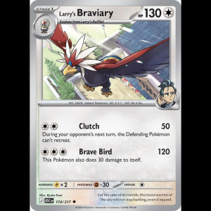 Pokemon TCG Larry's Braviary - Ascended Heroes