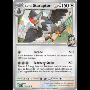 Pokemon TCG Larry's Staraptor - 170/217 - Ascended Heroes - Holofoil