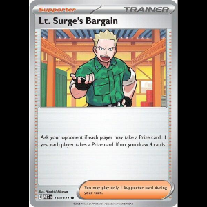 Pokemon TCG Lt. Surge's Bargain - 120/132 - Mega Evolution