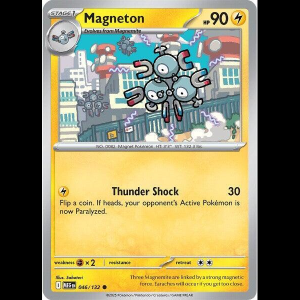 Pokemon TCG Magneton - Mega Evolution - Reverse Holofoil