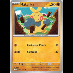 Pokemon TCG Makuhita - Mega Evolution