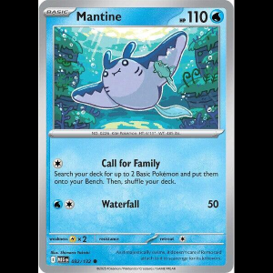 Pokemon TCG Mantine - Mega Evolution