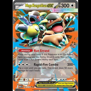 Pokemon TCG Mega Kangaskhan ex - 104/132 - Mega Evolution - Holofoil