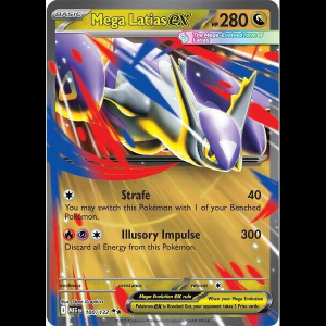 Pokemon TCG Mega Latias ex - 100/132 - Mega Evolution - Holofoil