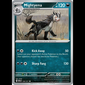 Pokemon TCG Mightyena - 129/217 - Ascended Heroes