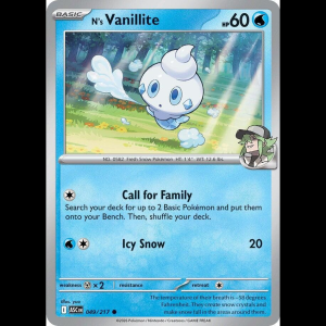 Pokemon TCG N's Vanillite - Ascended Heroes
