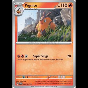 Pokemon TCG Pignite - Ascended Heroes
